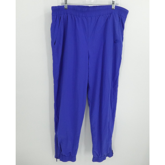 VIntage Nike Pants Mens‎ Extra Large Blue Challenge Court Lined Windbreaker - Picture 1 of 12